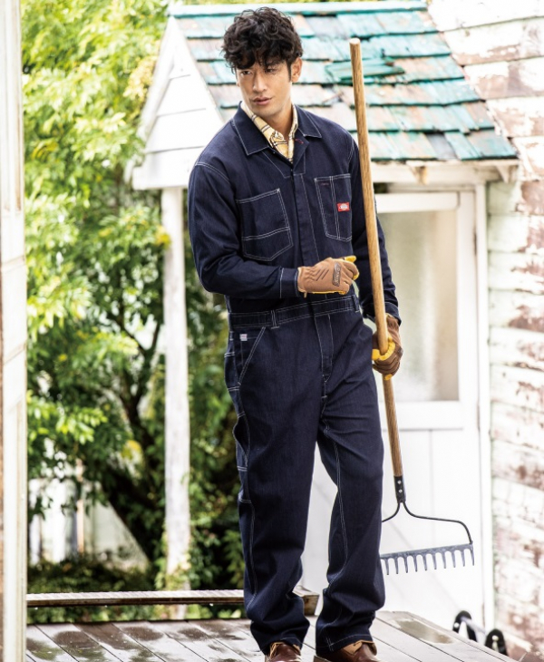 Ｄｉｃｋｉｅｓ®　CORDURA®デニムつなぎ服【A】